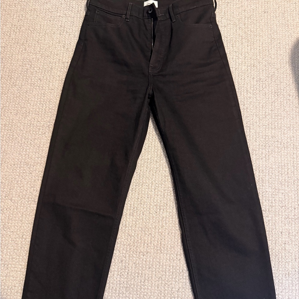 Everlane Black Straight-Leg women’s jeans